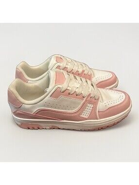 NEW La Sheelah Pink White Athletic Shoes Ladies 7